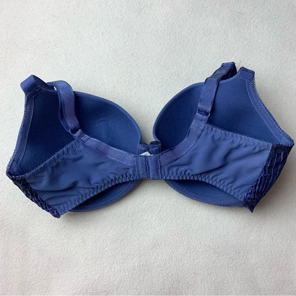 Wacoal Periwinkle Blue La Femme Contour Underwire Bra Size 34DDD - Picture 3 of 4